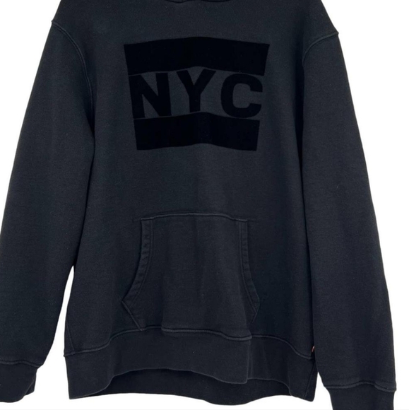 Levi's Black Textured Fabric - Picture 1 of 3